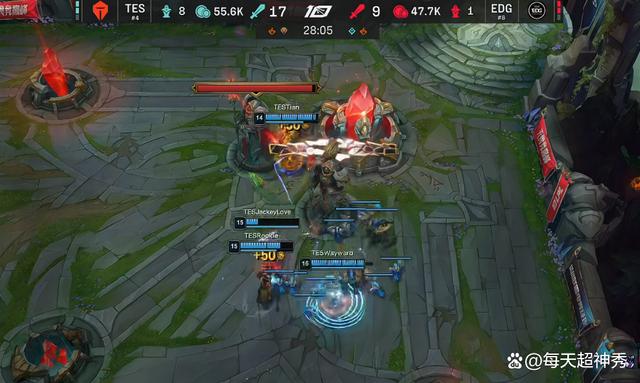 LGD轻取TL，Uzi关键团战开团秒人焦点之战小组赛，让粉丝疯狂欢呼